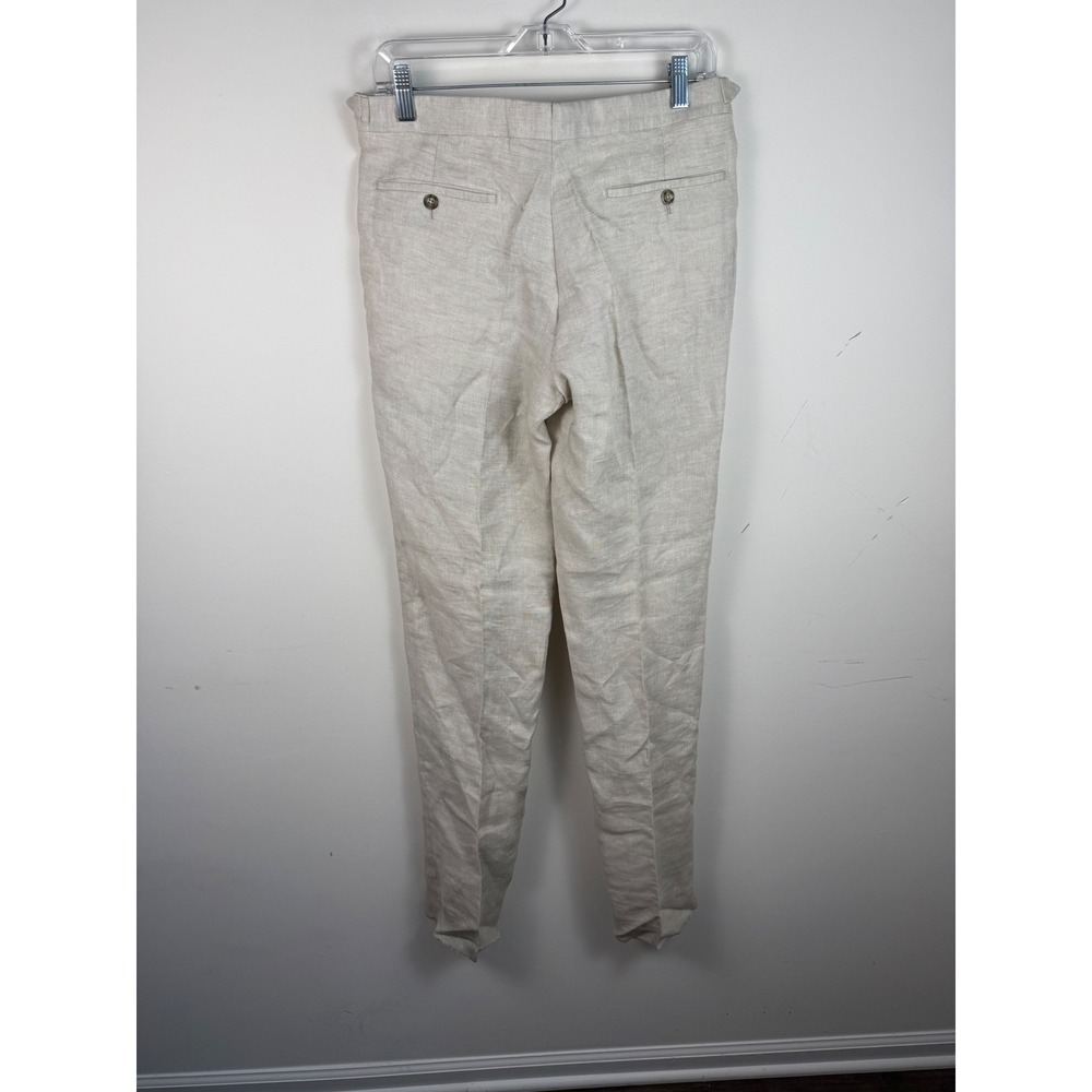 Men's Linen Blend Dress Pants - Picture 4 of 6